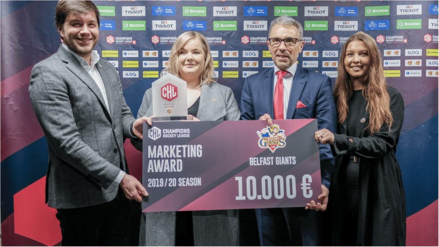 Champions Hockey League Marketing Award