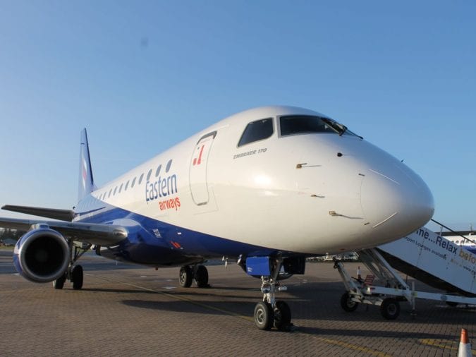 eastern airways belfast-southampton