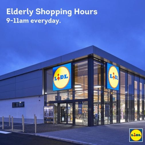 shopping for elderly customers