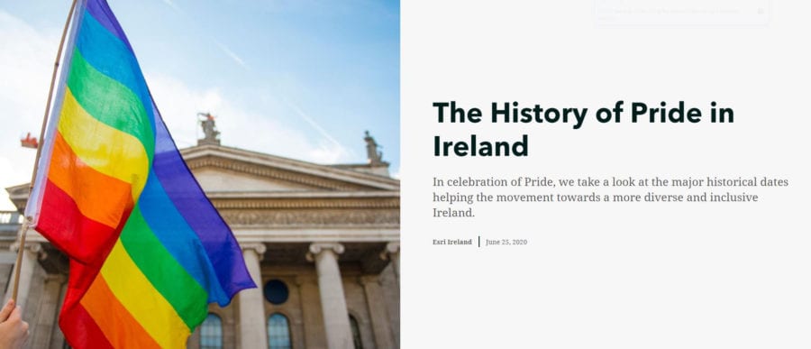 History of Pride in Ireland
