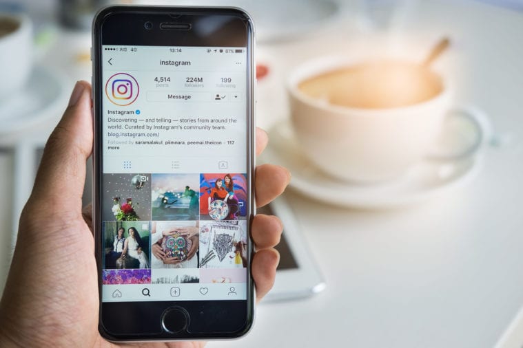 Instagram account