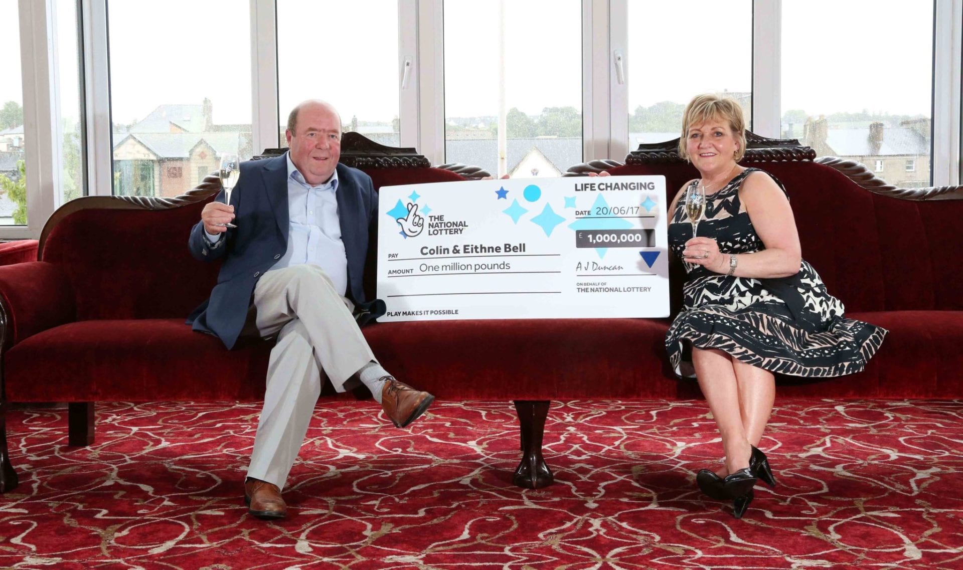 Northern Ireland’s National Lottery millionaires