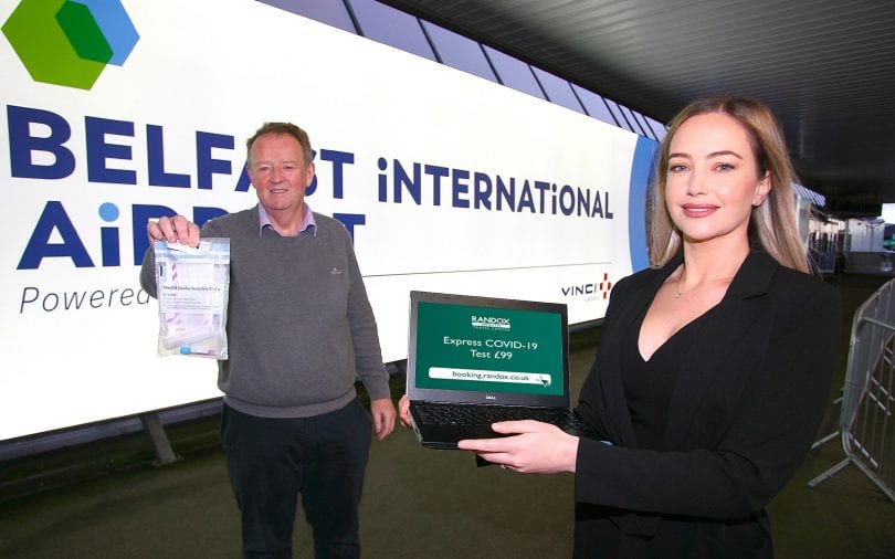 Belfast International Airport tests