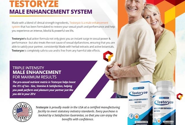 Testoryze Male Enhancement