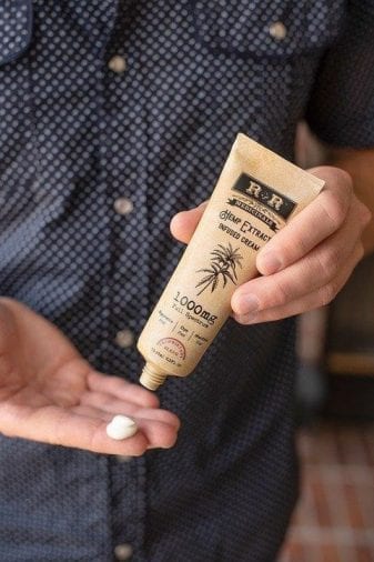 CBD muscle rubs