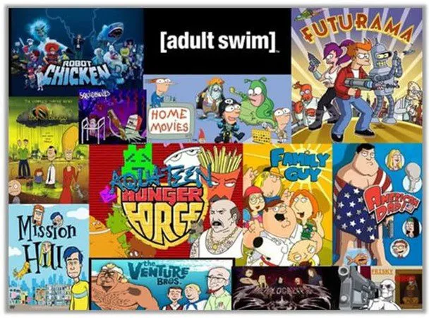 Adult Swim programming tier list includes originals some syndicated  shows some anime  radultswim