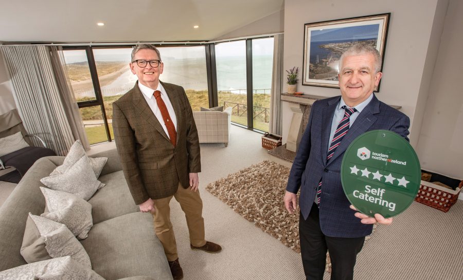 Tourism NI has awarded five stars to Strand Head accommodation based in Portstewart, under its Accommodation Grading Scheme.