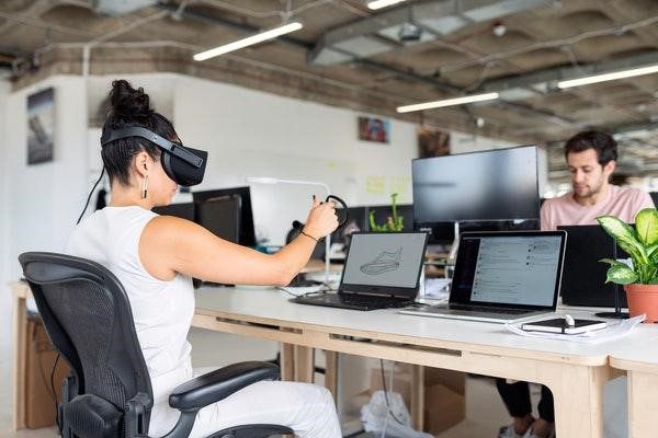 The metaverse is the word that describes a new digital environment that is created using augmented/virtual reality devices or goggles.