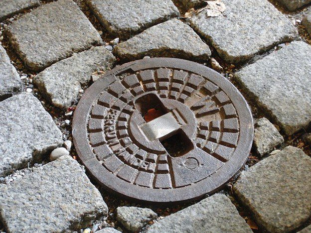 damaged drain