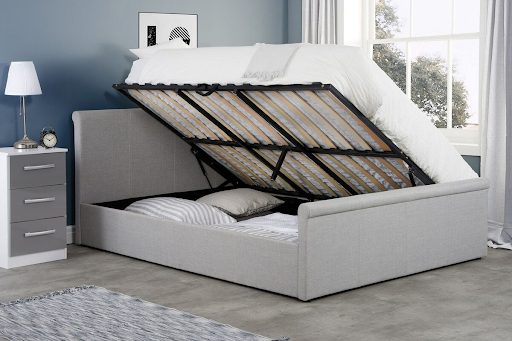 Ottoman beds are an excellent space-saving solution for bedrooms because they provide extra hidden storage space underneath the mattress.