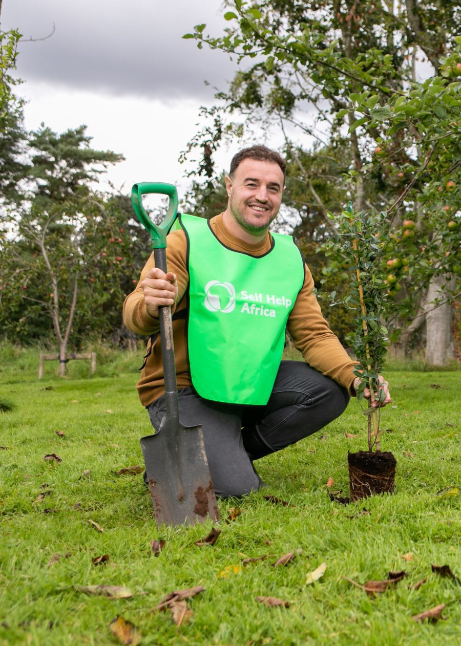 School children from across Northern Ireland took part in a nationwide campaign this month to plant a million trees, to combat climate change.