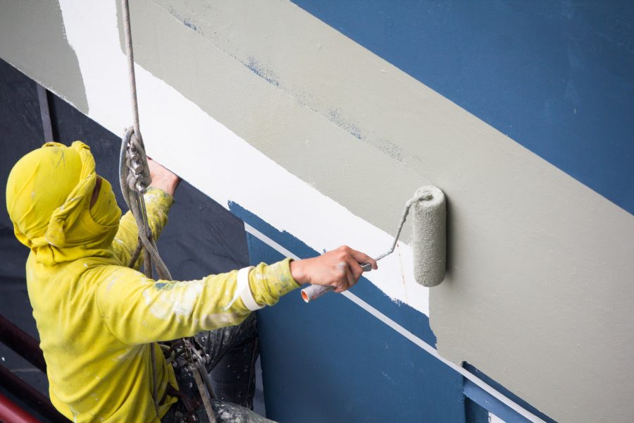 exterior paint job