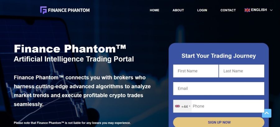 Finance Phantom website