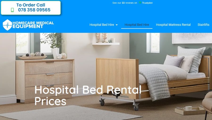 hospital bed
