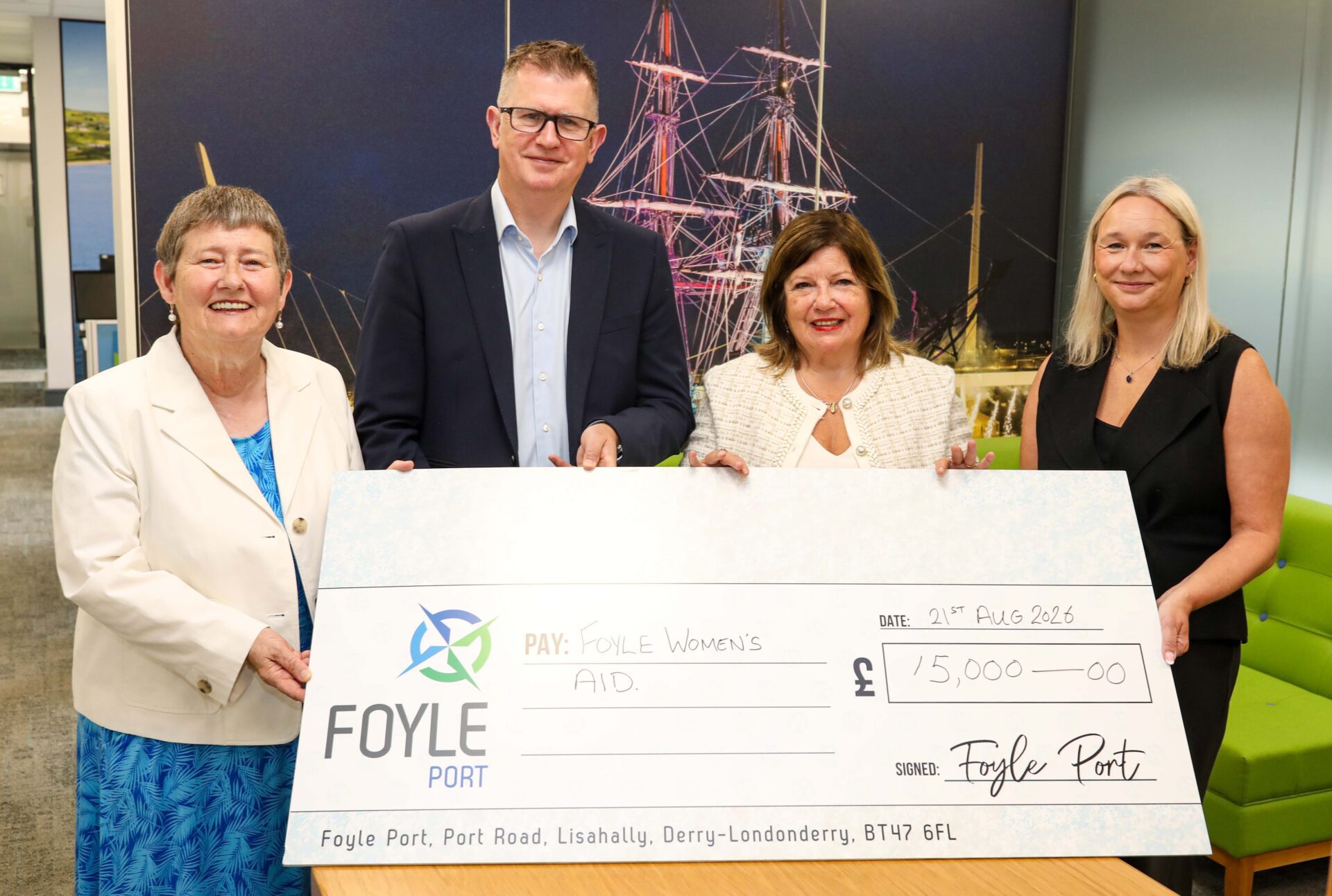 Foyle Port Announces New Partnership with Foyle Women’s Aid